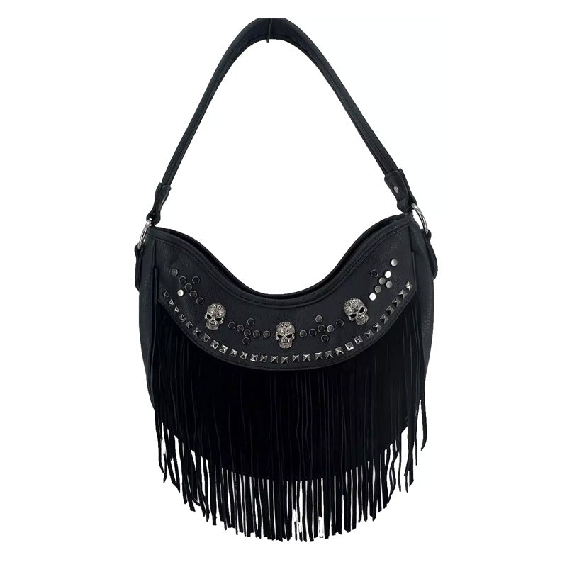 Concealed Carry Fringe Shoulder Bag
